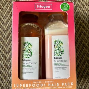Briogeo shampoo and conditioner superfoods set new